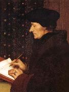 Hans Holbein Erasme ecrivant Sweden oil painting artist